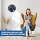 Ajanta 2757 Plastic Abstract Sweep Analog Wall Clock &ndash; Black   30.3 cm x 30.3 cm x 4.5 cm   Silent Sweep Mechanism   Modern Abstract Design   Battery Operated