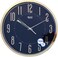 Ajanta 2757 Plastic Abstract Sweep Analog Wall Clock &ndash; Black   30.3 cm x 30.3 cm x 4.5 cm   Silent Sweep Mechanism   Modern Abstract Design   Battery Operated