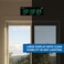 Ajanta Quartz Digital Wall Clock &ndash; Green LED Display with Battery Backup, Electric Powered, Accurate Quartz Timekeeping &ndash; Modern Plastic Wall Clock for Home &amp; Office (Model 127-Green)