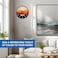 Ajanta Designer Wall Clock 6097 &ndash; Brown   Silent Sweep Movement   Dome Glass   Elegant White Dial with Silver Markers   Home &amp; Office D&eacute;cor