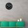 Ajanta Home D&eacute;cor Wall Clock 1157 &ndash; Green   Silent Sweep Movement, Accurate Quartz Timekeeping   Stylish Wall Clock for Home &amp; Office