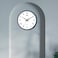 Ajanta Wall Clock 10027 &ndash; Blue Home D&eacute;cor Series   Silent Sweep Movement, Accurate Quartz Clock   Stylish Wall Timepiece for Home &amp; Office