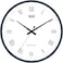 Ajanta Wall Clock 10027 &ndash; Blue Home D&eacute;cor Series   Silent Sweep Movement, Accurate Quartz Clock   Stylish Wall Timepiece for Home &amp; Office