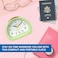 Ajanta Beep Alarm Clock &ndash; Green Analog Clock &ndash; Small Size (140 x 114 x 74 mm) &ndash; Reliable Beep Alarm &ndash; Plastic Design &ndash; Perfect for Travel &amp; Home Use