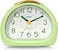 Ajanta Beep Alarm Clock &ndash; Green Analog Clock &ndash; Small Size (140 x 114 x 74 mm) &ndash; Reliable Beep Alarm &ndash; Plastic Design &ndash; Perfect for Travel &amp; Home Use