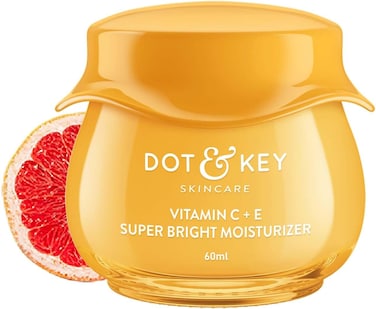 Dot &amp; Key Vitamin C + E Sorbet Super Bright Moisturizer for Face Vitamin C Face Cream For Glowing Skin Reduces Skin Dullness Oil Free &amp; Lightweight For All Skin Types 60 ml