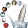 Atlasware Stainless Steel Vacuum Bottle, Double-Wall Insulated and Leak-Resistant, Matt Steel, 500 ml