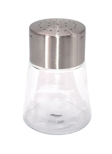 Cheese Shaker Jar &ndash; Multicolour with Stainless Steel Lid