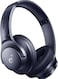 By Anker Q20i Hybrid Active Noise Cancelling Headphones, Wireless Over-Ear Bluetooth, 40H Long ANC Playtime, Hi-Res Audio, Big Bass, Customize Via An App, Transparency Mode, Ideal For Travel Blue Blue