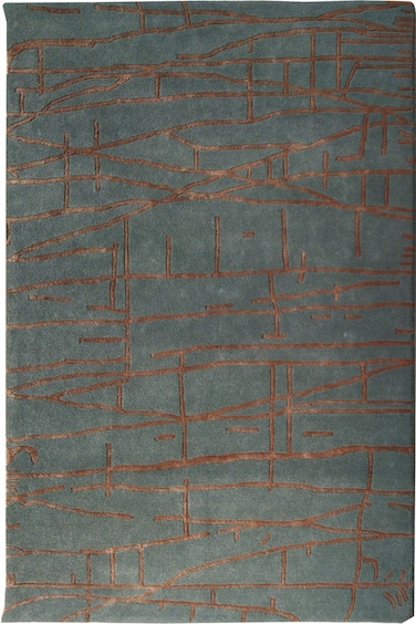 Ramsha Handmade Area Rug 180x270cm Wool &amp; Viscose Decor Hand Tufted Rug - HTWV 31