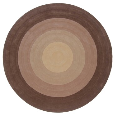 Ramsha Handmade- HTW 51 250cm Wool &amp; Cotton Round Hand Tufted Rug