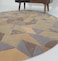 Handmade Ramsha Indoor Multi Color 200cm Round Hand Tufted Rug - HTWV 50