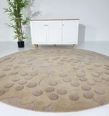 Ramsha Handmade Indoor &amp; Outdoor Rug - HTW 56 200cm Wool &amp; Cotton Hand Tufted Rug