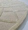 Handmade Ramsha Multi Color Wool &amp; Cotton 200cm Round Hand Tufted Rug - HTWV 61