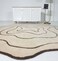 Ramsha Handmade Living Room Multi Color 200cm Wool &amp; Cotton Irregular Shaped Hand Tufted Rug - HTWV 65