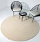 Ramsha Handmade Area Rug Multi Color 200cm Round Hand Tufted Rug - HTW 65