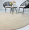 Ramsha Handmade Area Rug Multi Color 200cm Round Hand Tufted Rug - HTW 65
