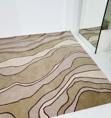 Ramsha Handmade Multi Color 200x300cm Wool &amp; Cotton Hand Tufted Rug - HTW 66