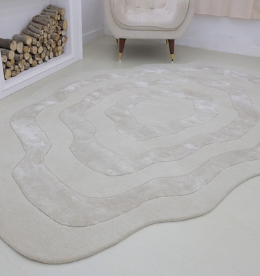 Ramsha Handmade Unshape Multi Color 200x300 cm Handmade Rug - HTWV 91