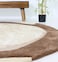 Handmade Ramsha Indoor 200 cm Round Shape Multi Color Area Hand Tufted Rug - HTWV 95