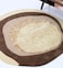 Handmade Ramsha Indoor 200 cm Round Shape Multi Color Area Hand Tufted Rug - HTWV 95