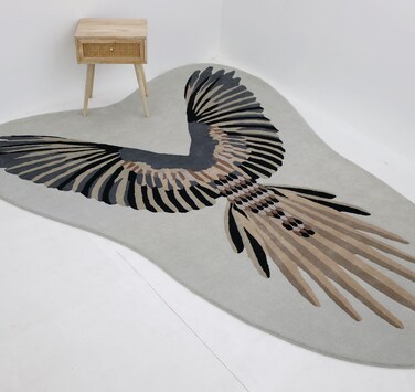 Ramsha Handmade- HTW 82 227x300cm Wool &amp; Cotton Area Hand Tufted Rug for Home Decor