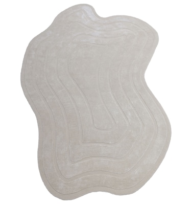 Ramsha Handmade 200x300cm Off-White Color Hand-Tufted Rug - HTWV 111