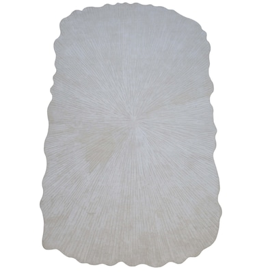 سجادة الجوت المضفرة سجادة سوداء وطبيعية 90 سم سجادة مستديرة الشكل