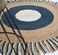 Handmade Natural &amp; Blue Color 150 CM Ramsha Braided Jute Round Rug - BR 001