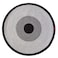 Handmade White &amp; Black Color 90 CM Cotton Round Rug - BR 010