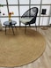 Handmade Natural Color 120 CM Braided Round Jute Rug - BR 016