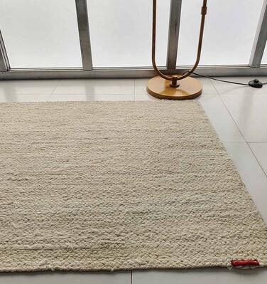 Handmade Bleach Color 80x200 cm rug Drawing Room D&eacute;cor rug for living room br-019 Jute Braided Rug