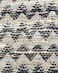 Ramhsa Handmade Living Room Beige &amp; White Color 170x240cm Leather &amp; Cotton Woven Rug WR 007