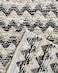 Ramhsa Handmade 200x300cm Living Room Beige &amp; White Color Leather &amp; Cotton Woven Rug WR 007