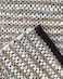 Ramsha Handmade Area Rug 200x300cm Multi Color Jute &amp; Leather Woven Rug WR 014