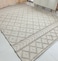Ramsha Handmade Area Rug 200X300 CM Natural &amp; Grey Color Dining Room Decor Woven Rug - SR 026