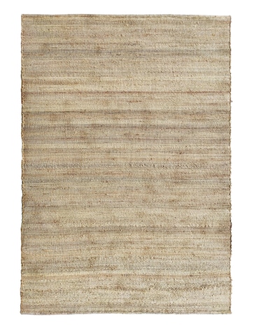 Ramsha Handmade Natural Color 170x240cm Jute Floor Woven Rug for Bedroom - SR 034