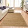 Ramsha Handmade Living Room Natural Color Jute 170x240cm Woven Rug - SR 035