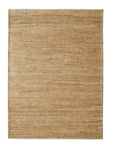 Ramsha Handmade Living Room Natural Color Jute 170x240cm Woven Rug - SR 035
