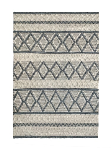 سجادة الجوت المضفرة سجادة سوداء وطبيعية 90 سم سجادة مستديرة الشكل