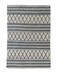 Ramsha Handmade Natural &amp; Grey Color 200x300cm Wool Cotton Outdoor Decor Woven Rug - SRN 010