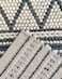 Ramsha Handmade Natural &amp; Grey Color 200x300cm Wool Cotton Outdoor Decor Woven Rug - SRN 010