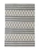 Ramsha Handmade Natural &amp; Grey Color 200x300cm Wool Cotton Outdoor Decor Woven Rug - SRN 010