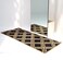 Handmade Ramsha Natural &amp; Black Color 80x200cm Jute Floor Hallway Braided Rug for - BR 038