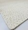 Handmade White &amp; Gold Rope area rug 80x200 cm Wool Floor BR-045 braided Rug