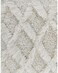 Ramsha Handmade Natural White Color 170x240cm Bedroom Decor Wool Woven Rug - SRN 014