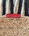 Ramsha Handmade Natural &amp; Black Color 150 CM Braided Jute Round Rug - BR 001