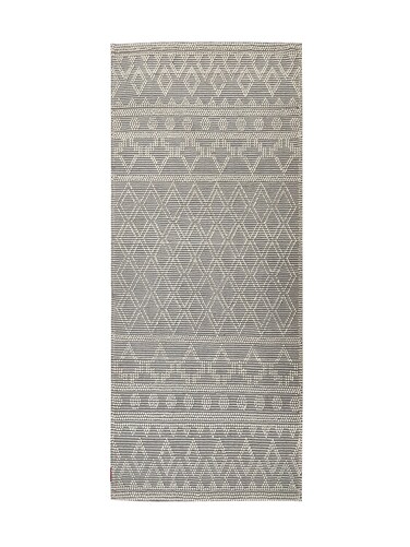 Ramsha Handmade Natural White Color 80x200cm Indoor Decor Woven Rug - SRN 004
