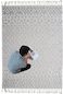 Ramsha Handmade Natural White Color 250x350cm Indoor Decor Woven Rug - SRN 004