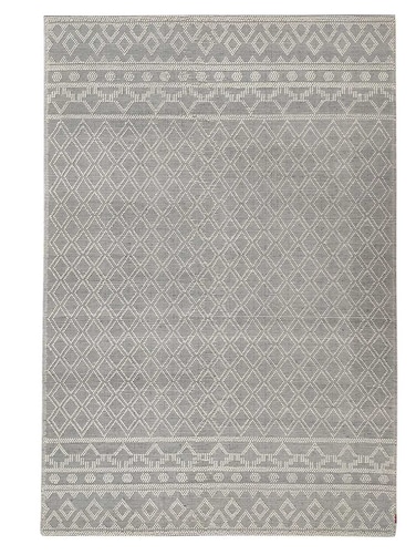 Ramsha Handmade Natural White Color 250x350cm Indoor Decor Woven Rug - SRN 004